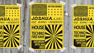On The House - House and Techno FREE RAVE at Lakota in Bristol