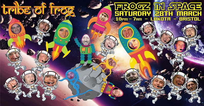Tribe Of Frog - Frogz In Space at Lakota