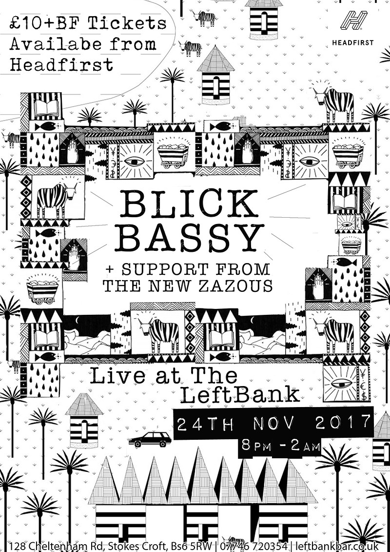 Blick Bassy with support from the New Zazous at LEFTBANK