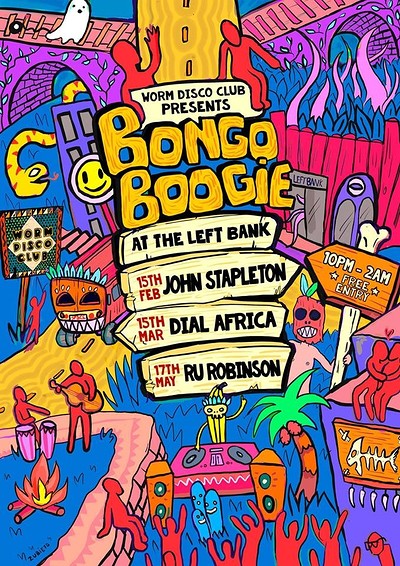 Bongo Boogie at LEFTBANK
