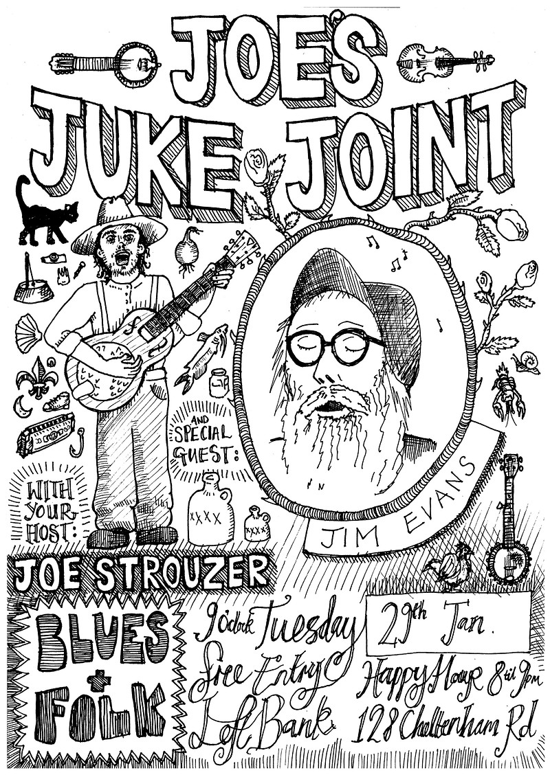 Jim Evans / Joe Strouzer - Joes Juke Joint at LEFTBANK