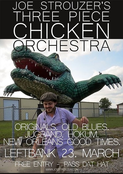 Joe Strouzer's Three Piece Chicken Orchestra at LEFTBANK