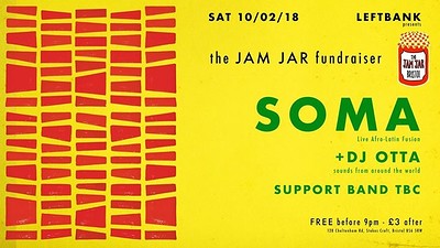 Save The Jam Jar Fundraiser at LEFTBANK