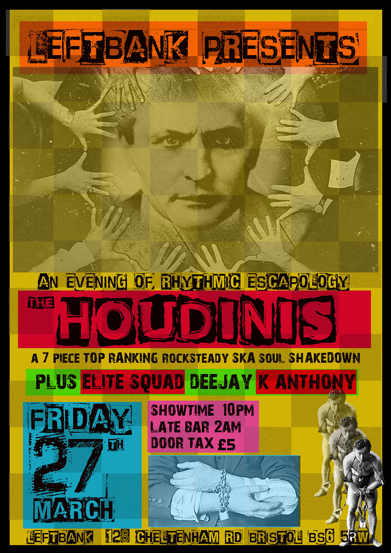 THE HOUDINIS / ELITE SQUAD DJS at LEFTBANK