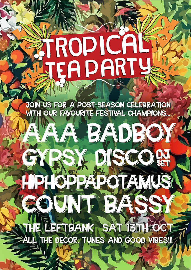 Tropical Tea Party's End Of Season Celebration at LEFTBANK