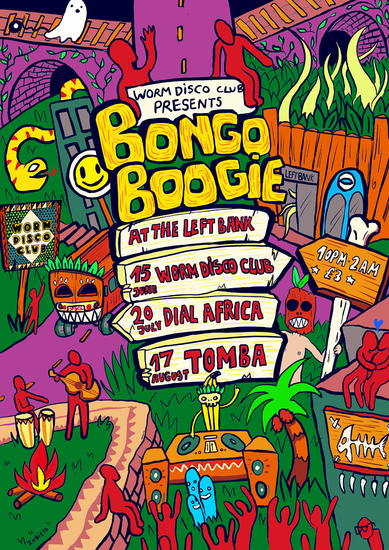 WDC present; Bongo Boogie # 3 at LEFTBANK
