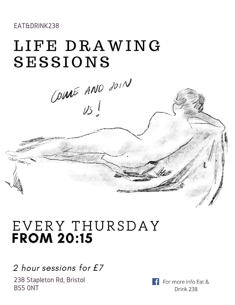 Life drawing session at Life drawing session