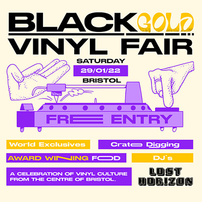 Black Gold Vinyl Fair at Lost Horizon in Bristol