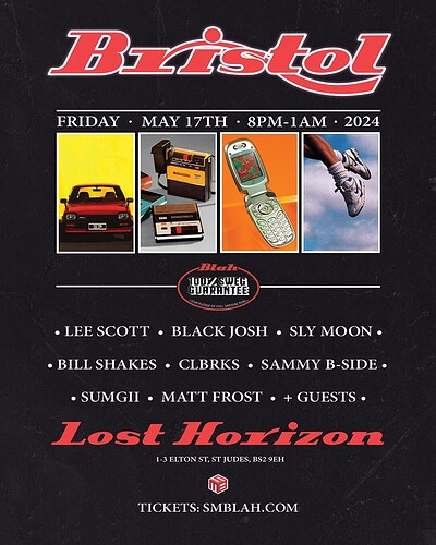 Blah Records Takeover: Bristol at Lost Horizon