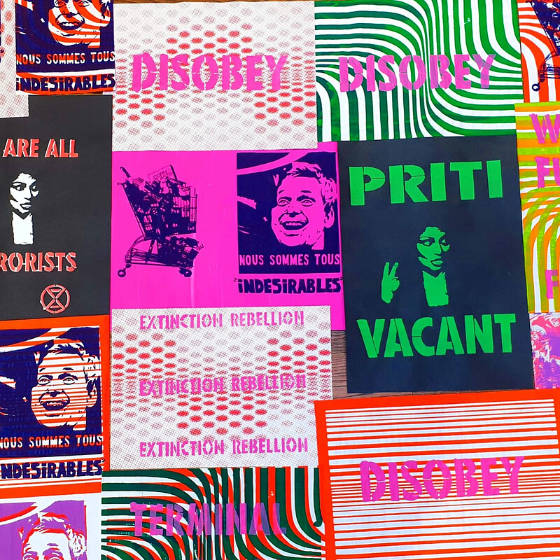 Demand the Impossible - Activist Print Workshop at Lost Horizon