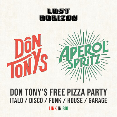 Don Tony's FREE Pizza Party at Lost Horizon in Bristol