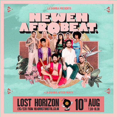 La Bomba presents Newen Afrobeat at Lost Horizon
