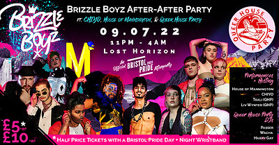 Queer House Party - Brizzle Boyz After-After Party at Lost Horizon in Bristol