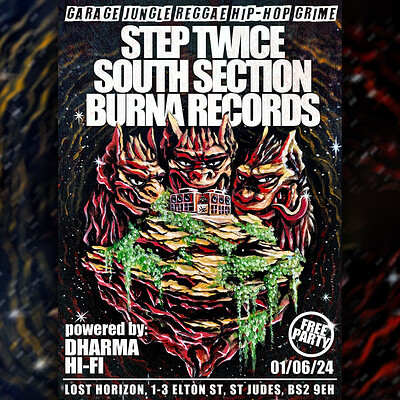 STEP TWICE x SOUTH SECTION x BURNA RECORDS at Lost Horizon