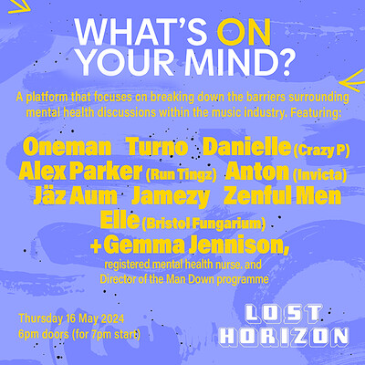 What's On Your Mind? at Lost Horizon