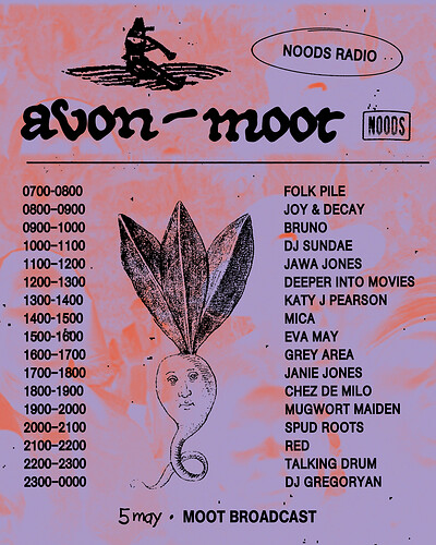 Noods Radio: Avon Moot Broadcast at Mickey Zoggs