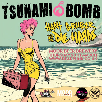 Tsunami Bomb + Hans Gruber and the Die Hards at Moor Beer Co