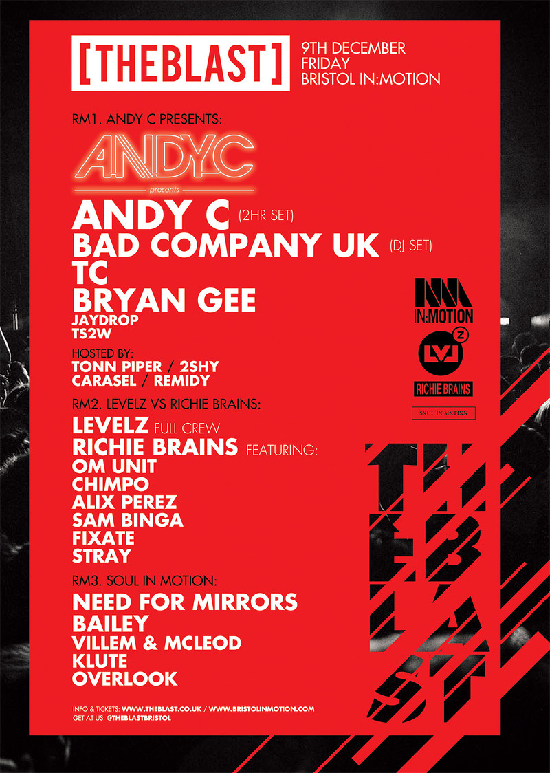 In:Motion / The Blast presents Andy C at Motion