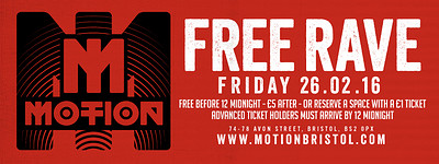 Motion Free Rave at Motion