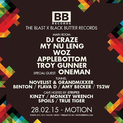 The Blast X Black Butter at Motion