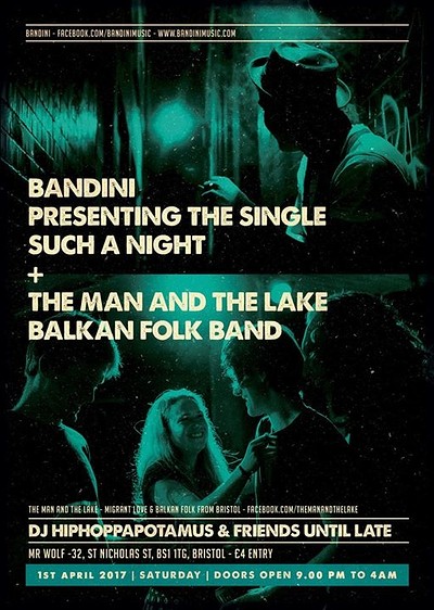 Bandini & The Barflies + The Man and the Lake at Mr Wolfs