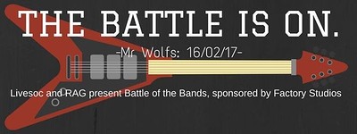 Charity Battle of the Bands at Mr Wolfs