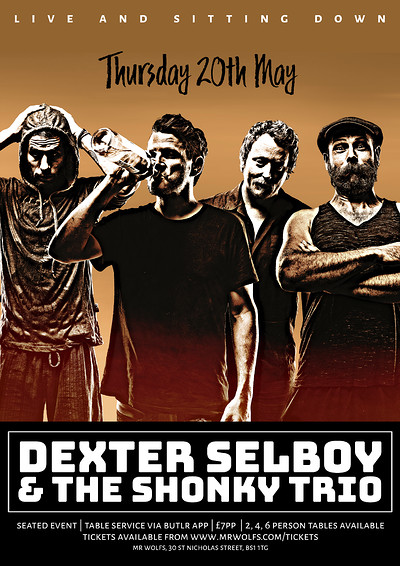 Dexter Selboy & The Shonky Trio at Mr Wolfs in Bristol