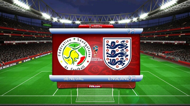 England Vs Senegal at Mr Wolfs