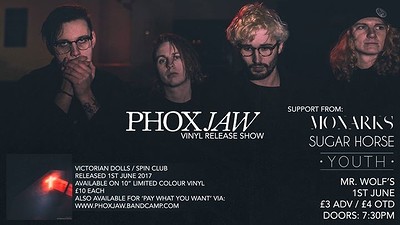 Phoxjaw | Vinyl Release Show at Mr Wolfs