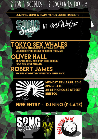SongSmith ft Tokyo Sex Whale at Mr Wolfs in Bristol
