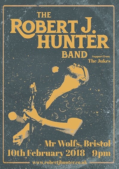 The Robert J Hunter Band + Jukes at Mr Wolfs