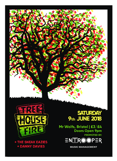 Tree House Fire and The Sneak Eazies at Mr wolf's at Mr Wolfs