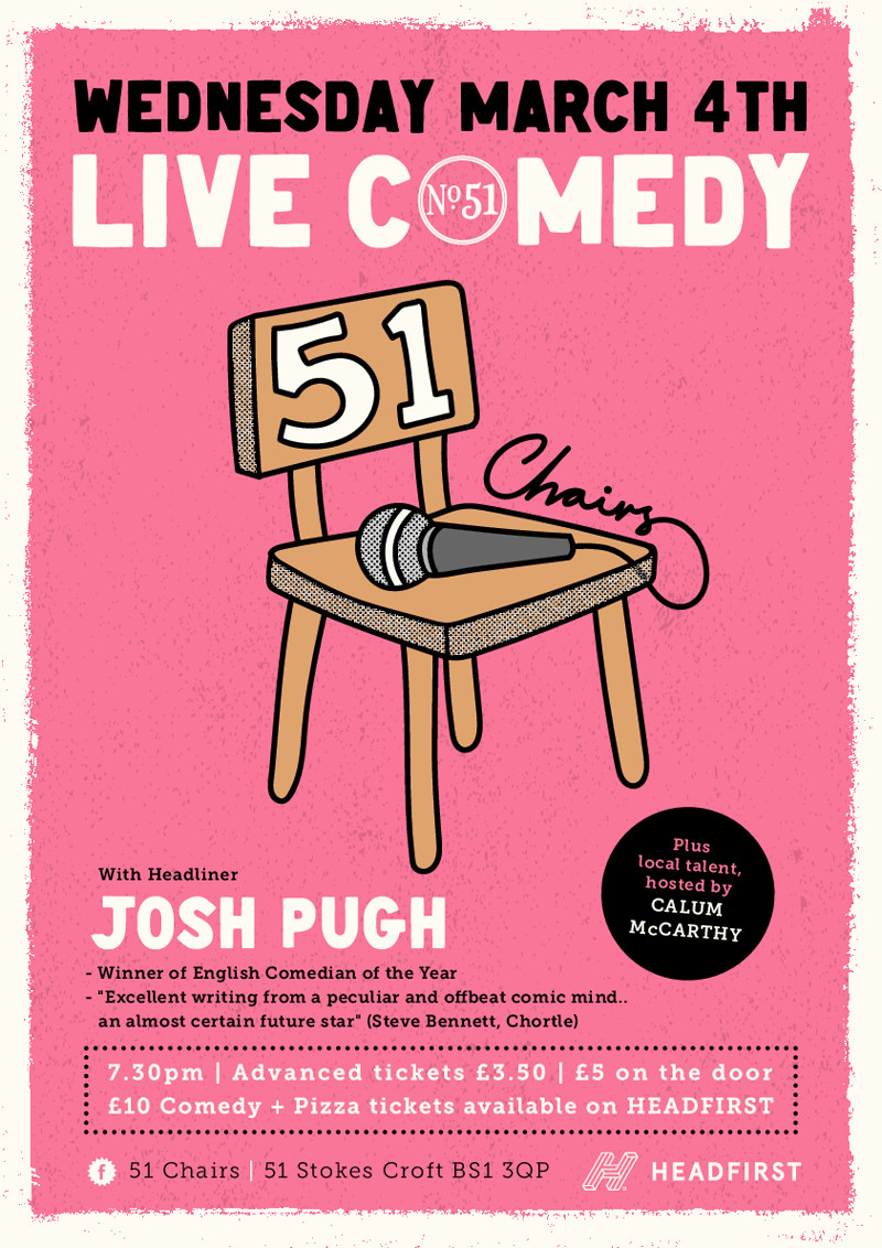 51 Chairs, COMEDY at Number 51