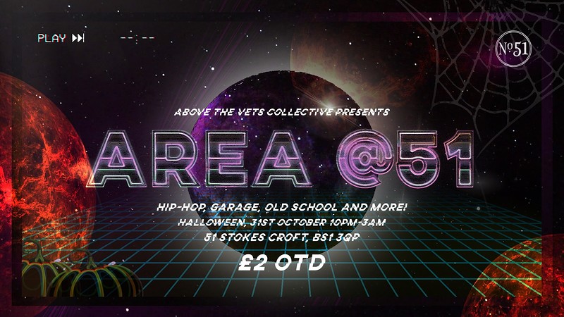 Area 51 Halloween Party at Number 51