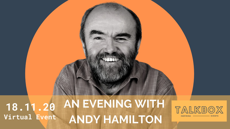 An Evening with Andy Hamilton at Online Event