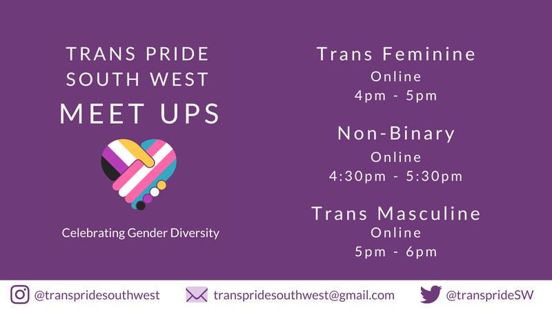 Trans Pride South West: Trans Feminine meet-up at Online