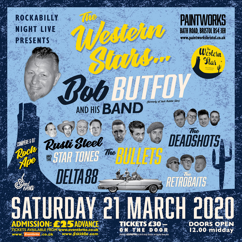 The Western Stars All-Dayer at Paintworks Event Space