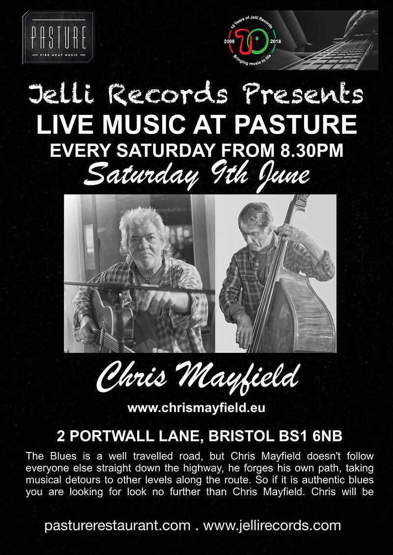 The Chris Mayfield Blues Duo at Pasture
