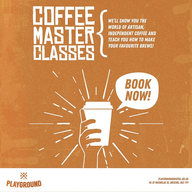 Coffee Class - Flat White + Group Choice - 12:30pm at Playground Coffee & Bar