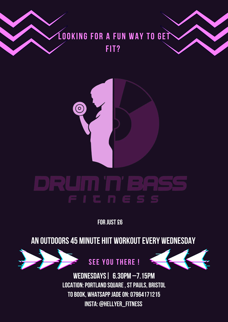 Drum & Bass Fitness class at Portland Square