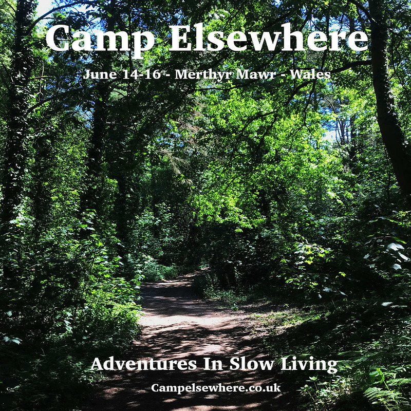 Camp Elsewhere 2019 at PRIVATE FOREST, MERTHYR MAWR, WALES