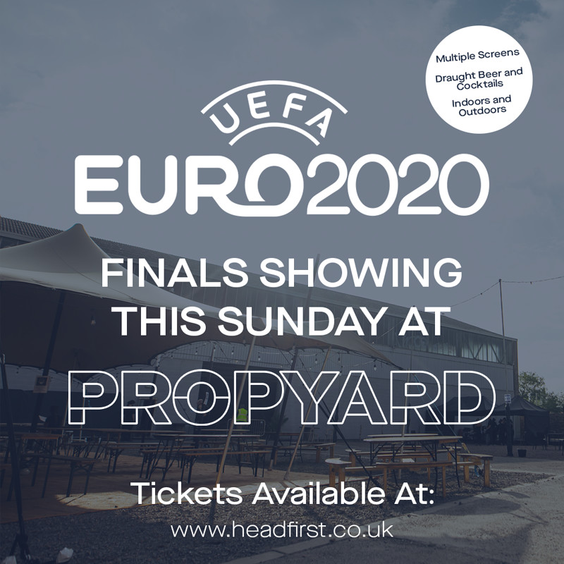Euros 2020 - FINAL: England V Italy at Propyard