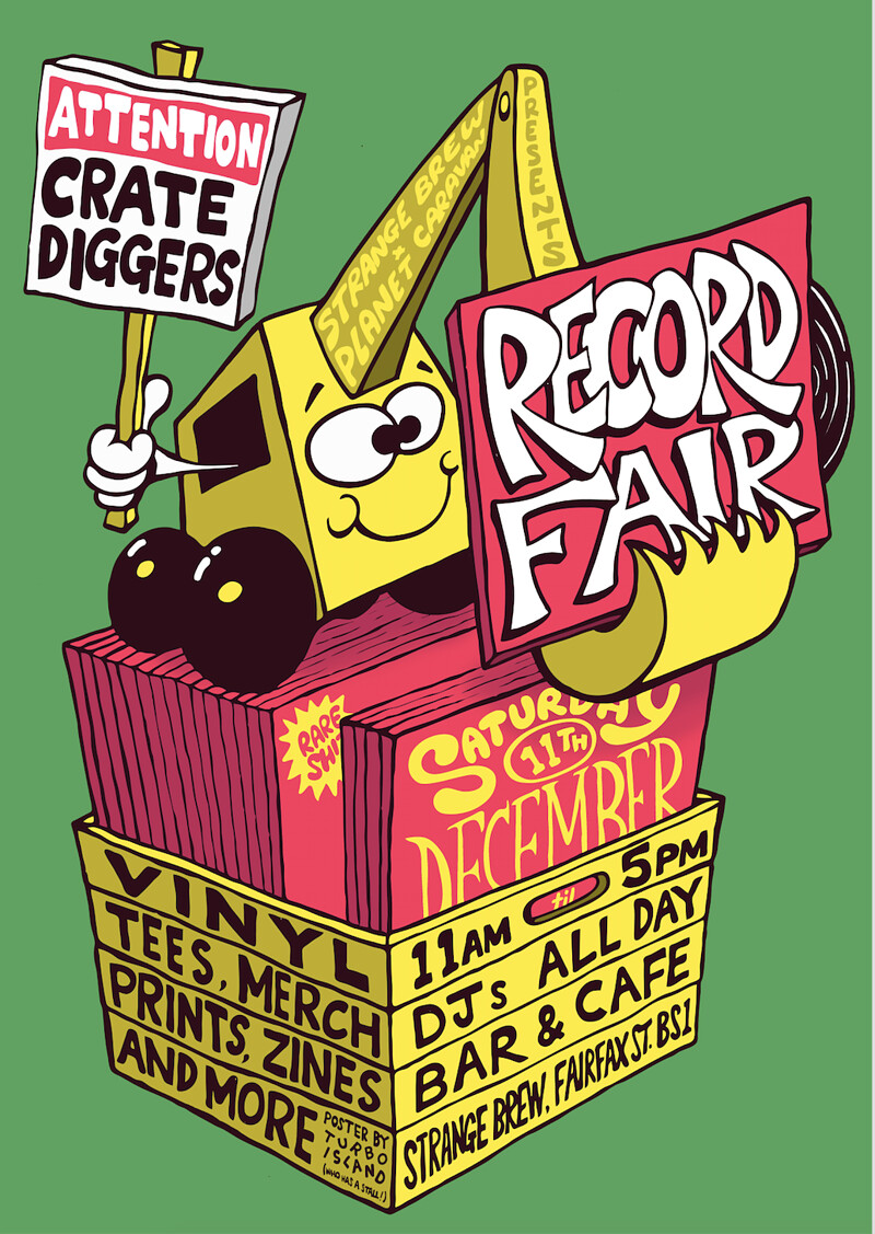 Strange Brew record fair at Record Fair