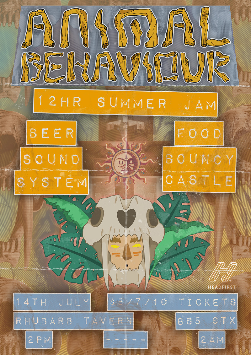 Animal Behaviour 12HR Summer Jam at Rhubarb Tavern