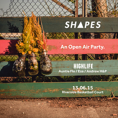 Shapes Open Air Party at Riverside Youth Project