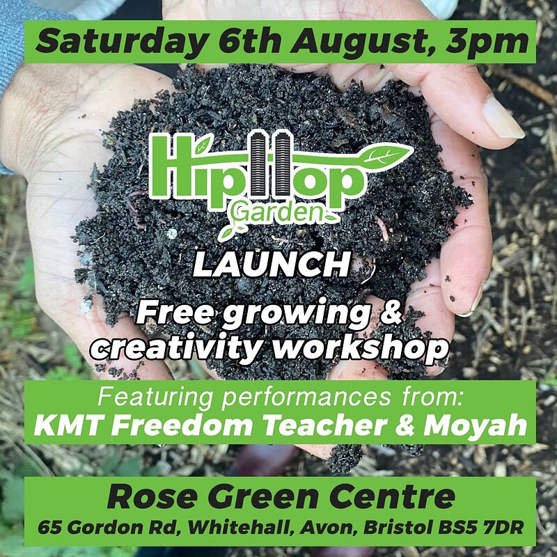 HIP HOP GARDENS Launch at Rose Green centre