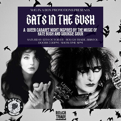 Bats in the Bush - A  queer cabaret night at Rough Trade Bristol