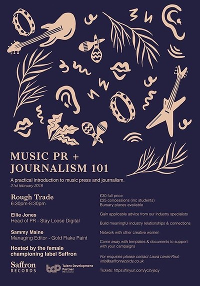 Music PR + Journalism 101 at Rough Trade