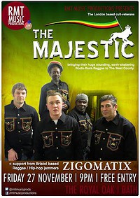 Zigomatix Support The Majestic at Royal Oak Pub, Bath