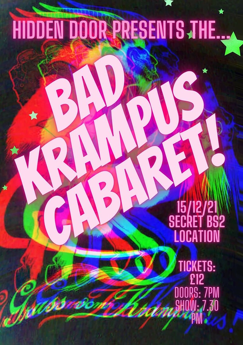 HIDDEN DOOR: Bad Krampus Cabaret at Secret BS2 venue